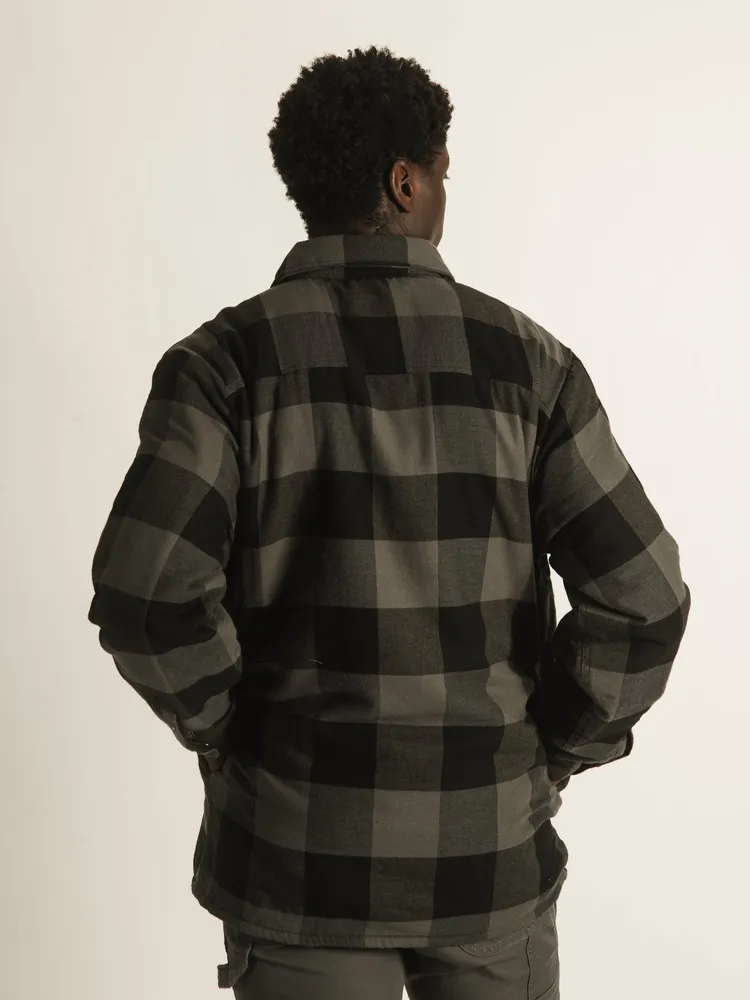 DICKIES SHERPA LINED FLANNEL - CLEARANCE