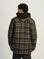 DICKIES HOODED SHIRT JACKET