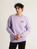 DICKIES CHEST EMBROIDERED LOGO FLEECE CREW - CLEARANCE