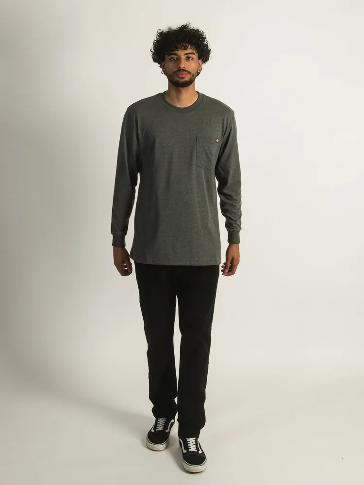 DICKIES HEAVYWEIGHT LONG SLEEVE POCKET T-SHIRT