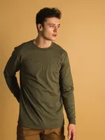 DICKIES HEAVYWEIGHT LONG SLEEVE POCKET T-SHIRT