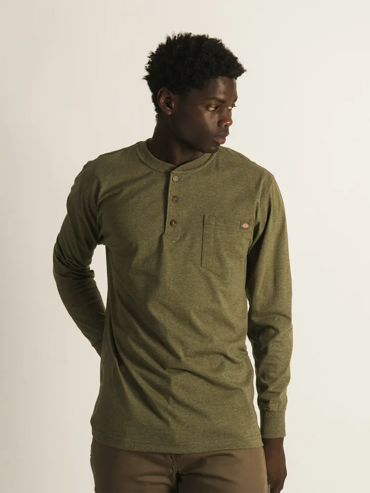 DICKIES HEAVYWEIGHT HENLEY - DÉSTOCKAGE