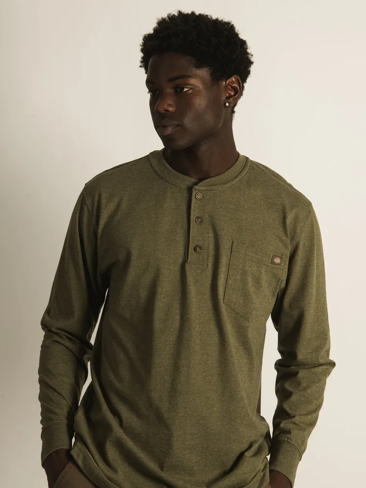 DICKIES HEAVYWEIGHT HENLEY - DÉSTOCKAGE