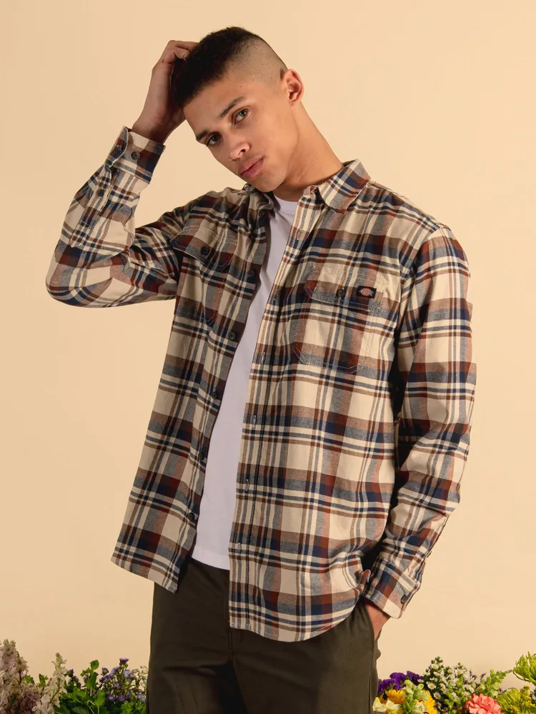 DICKIES FLEX LONG SLEEVE FLANNEL