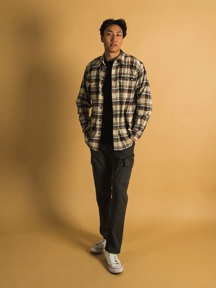 DICKIES FLEX LONG SLEEVE FLANNEL