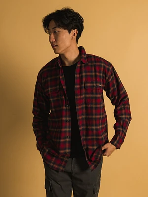 DICKIES FLEX LONG SLEEVE FLANNEL