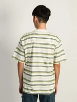 DICKIES GLADE SHORT SLEEVE SPRING STRIPE TEE