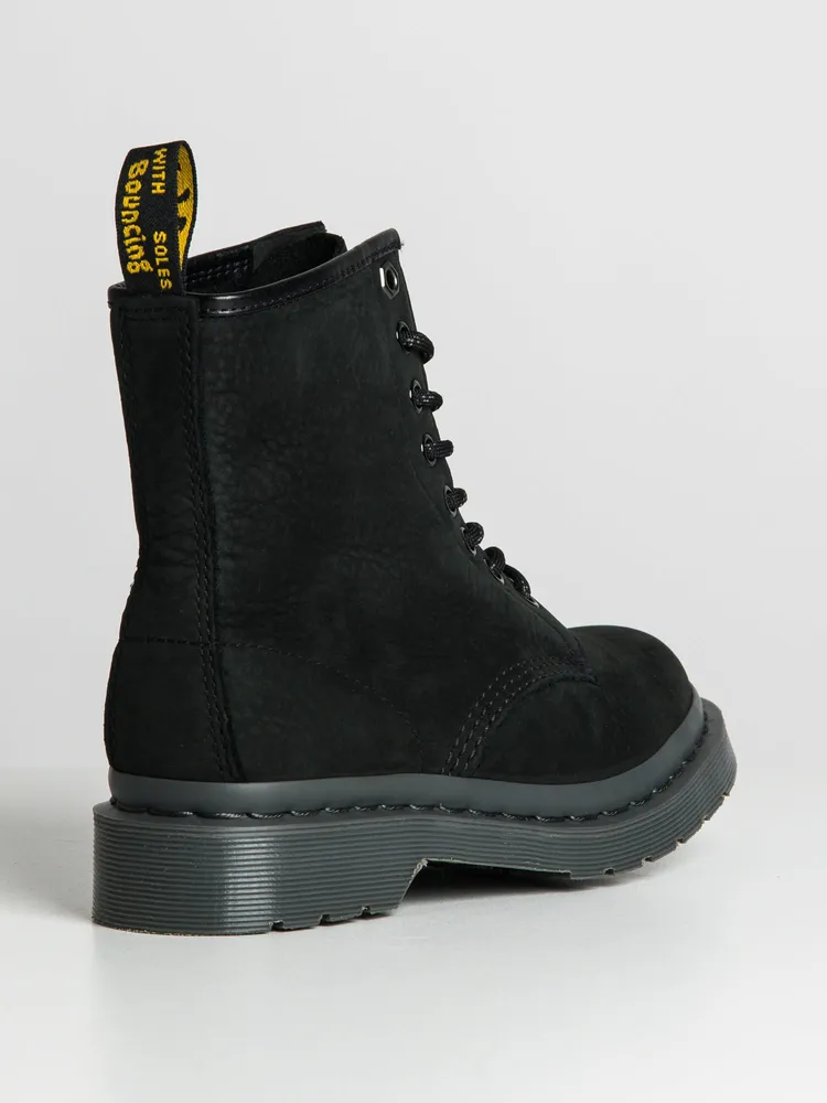 WOMENS DR MARTENS MILLED NUBUCK WATER PROOF BOOT