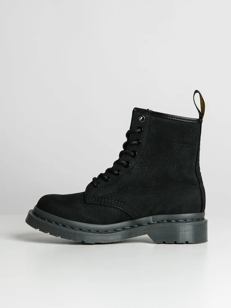 WOMENS DR MARTENS MILLED NUBUCK WATER PROOF BOOT