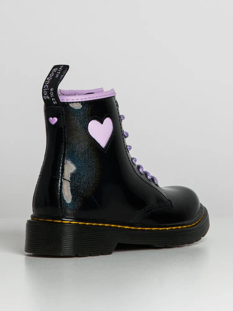 KIDS DR MARTENS 1460 JUNIOR GALAXY SHIMMER - CLEARANCE