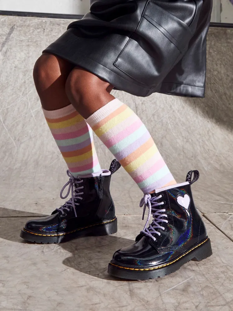 DR MARTENS 1460 JUNIOR GALAXY SHIMMER POUR ENFANTS - DÉSTOCKAGE