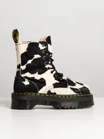 WOMENS DR MARTENS JADON COW PRINT HAIR ON