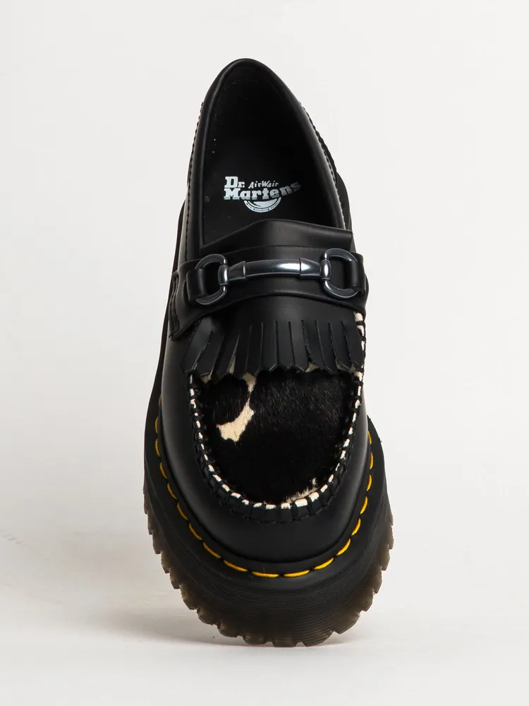 WOMENS DR MARTENS ADRIAN SNAFFLE QUAD HAIR ON