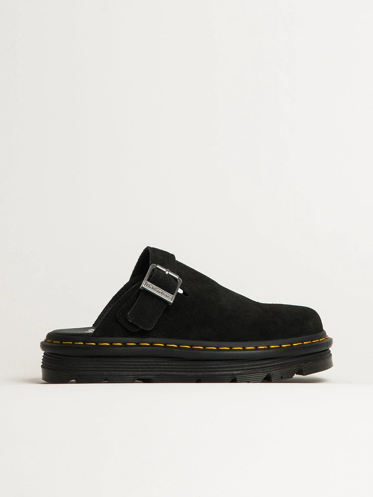 WOMENS DR MARTENS ZEBZAG SUEDE MULE