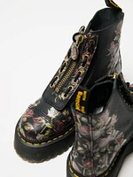 WOMENS DR MARTENS SINCLAIR TUMBLED DECAYED ROSES BOOTS