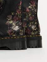 WOMENS DR MARTENS SINCLAIR TUMBLED DECAYED ROSES BOOTS