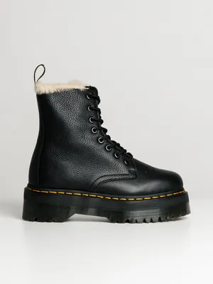 WOMENS DR MARTENS JADON FUR LINED BOOTS - CLEARANCE