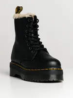 WOMENS DR MARTENS JADON FUR LINED BOOTS - CLEARANCE