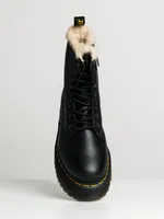 WOMENS DR MARTENS JADON FUR LINED BOOTS - CLEARANCE