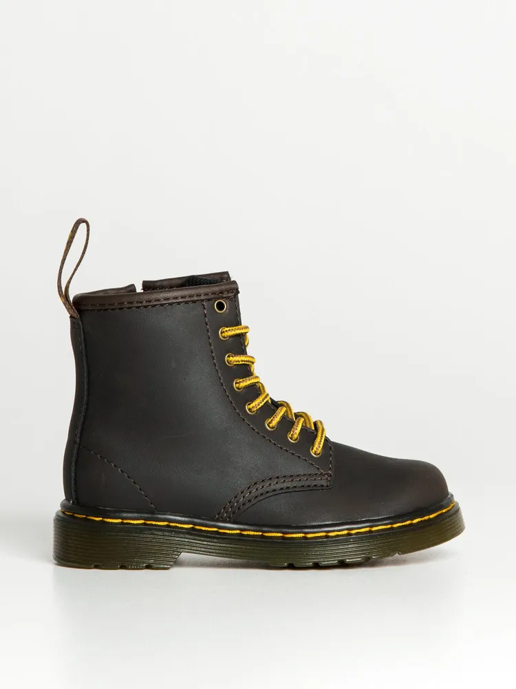 KIDS DR MARTENS 1460 TODDLER WILDHORSE LAMPER - CLEARANCE