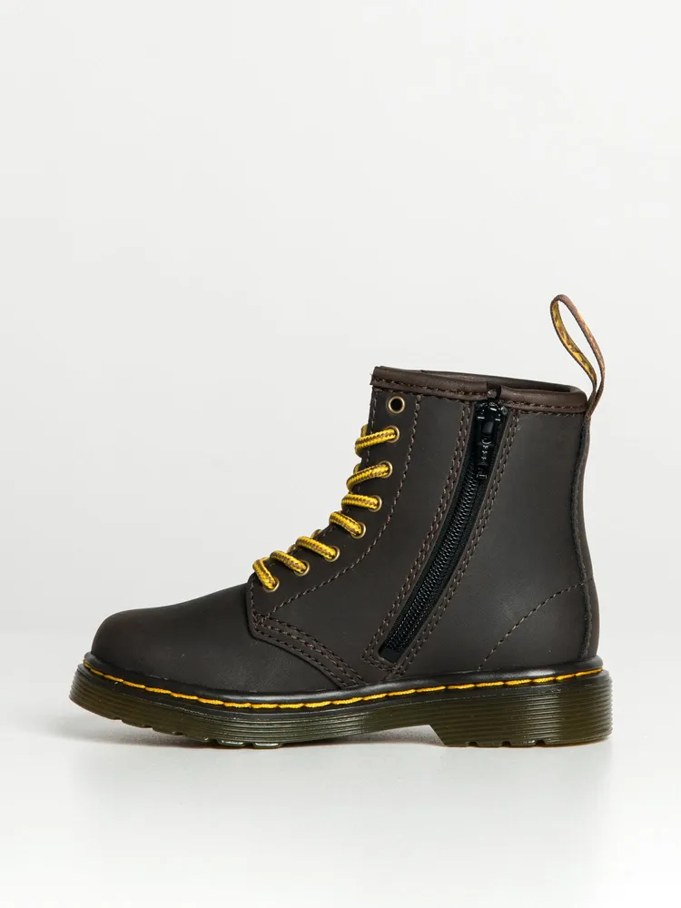 KIDS DR MARTENS 1460 TODDLER WILDHORSE LAMPER - CLEARANCE