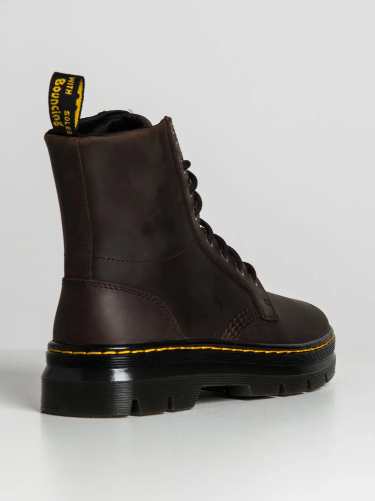 WOMENS DR MARTENS COMBS LEATHER CRAZY HORSE BOOT