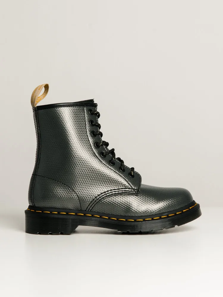 WOMENS DR MARTENS 1460 VEGAN ALUMIX HEX BOOT - CLEARANCE