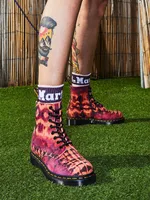 WOMENS DR MARTENS 1460 PASCAL TIE DYE LACE UP BOOTS - CLEARANCE