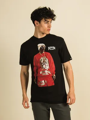DEATH ROW RECORDS SNOOP GRAPHIC T-SHIRT