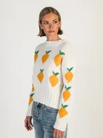 DAISY STREET LTD KNITTED LEMON JUMPER