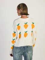 DAISY STREET LTD KNITTED LEMON JUMPER