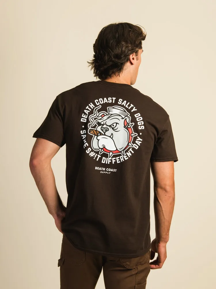 DEATH COAST SUPPLY SALTY DOGS T-SHIRT