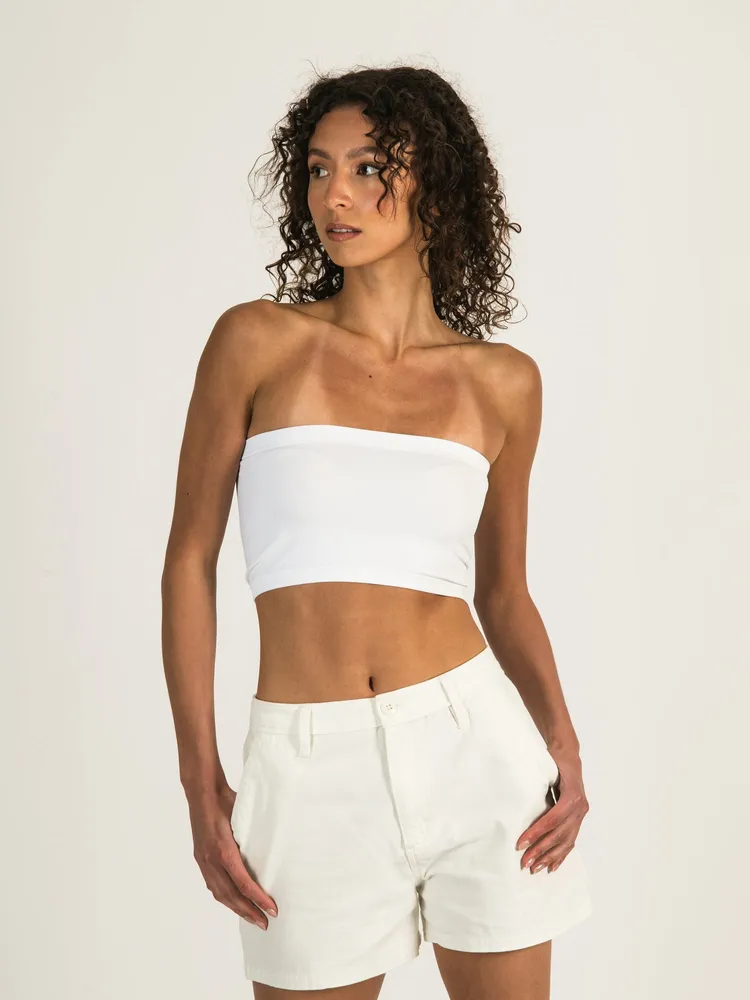 DYNAMIC PLAIN BANDEAU - WHITE/BLANC - CLEARANCE