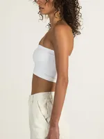 DYNAMIC PLAIN BANDEAU - WHITE/BLANC - CLEARANCE