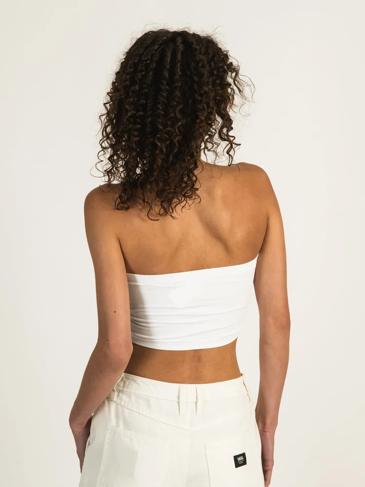 DYNAMIC PLAIN BANDEAU - WHITE/BLANC - CLEARANCE