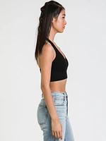 DYNAMIC RIB V-NECK HALTER BRAMI - CLEARANCE