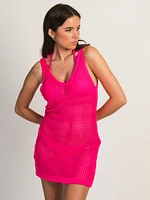 EIDON SWEET LOVE CIELO COVER UP CROCHET