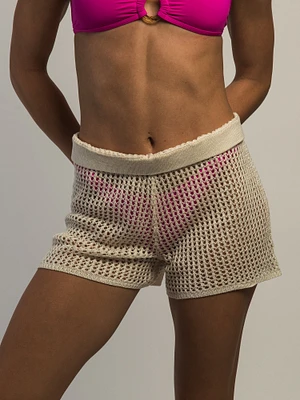 SHORT EIDON ZIA CROCHET - IVOIRE