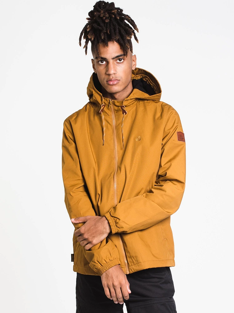 MENS ALDER JACKET - GOLD CLEARANCE