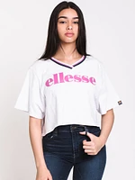 WOMENS SIUMA SLOUCH SHORT SLEEVE CROP TEE - CLEARANCE