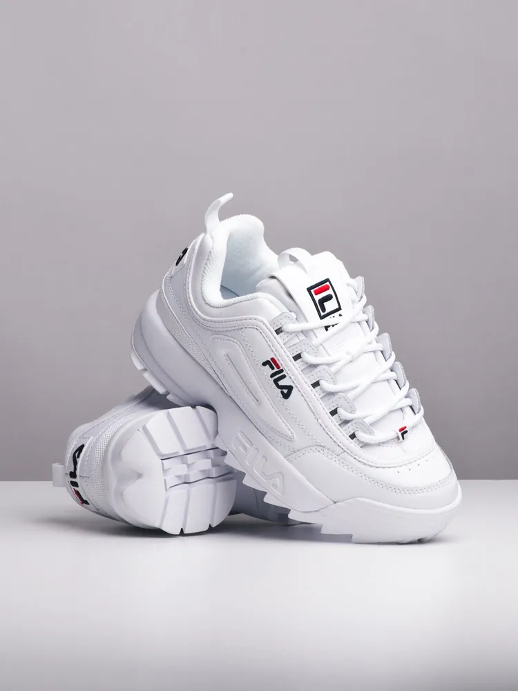 WOMENS FILA DISRUPTOR II PREMIUM SNEAKERS