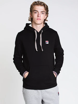 MENS NICO PULLOVER HOODIE- BLACK - CLEARANCE