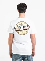 GUESS SUNSET & PALM TREES T-SHIRT - CLEARANCE