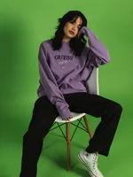 GUESS GO BAKER LOGO CREWNECK