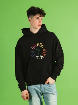 GUESS ORIGINAL PARSONS LOGO PULL OVER HOODIE - CLEARANCE