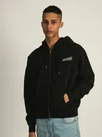 GUESS ORIGINAL STEPHEN LOGO FULL ZIP HOODIE - CLEARANCE