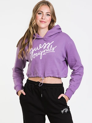 GUESS SELENA CROP HOODIE