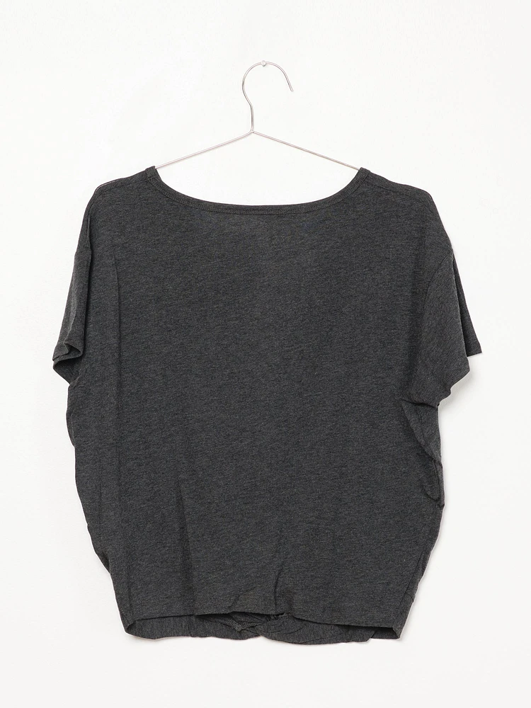 WOMENS EVERLY TWIST TEE