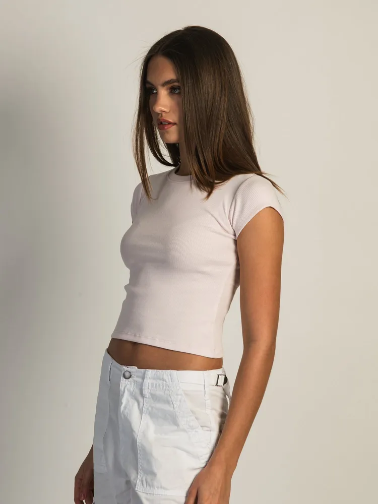 HARLOW RIBBED BABY TEE