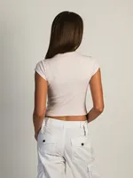 HARLOW RIBBED BABY TEE